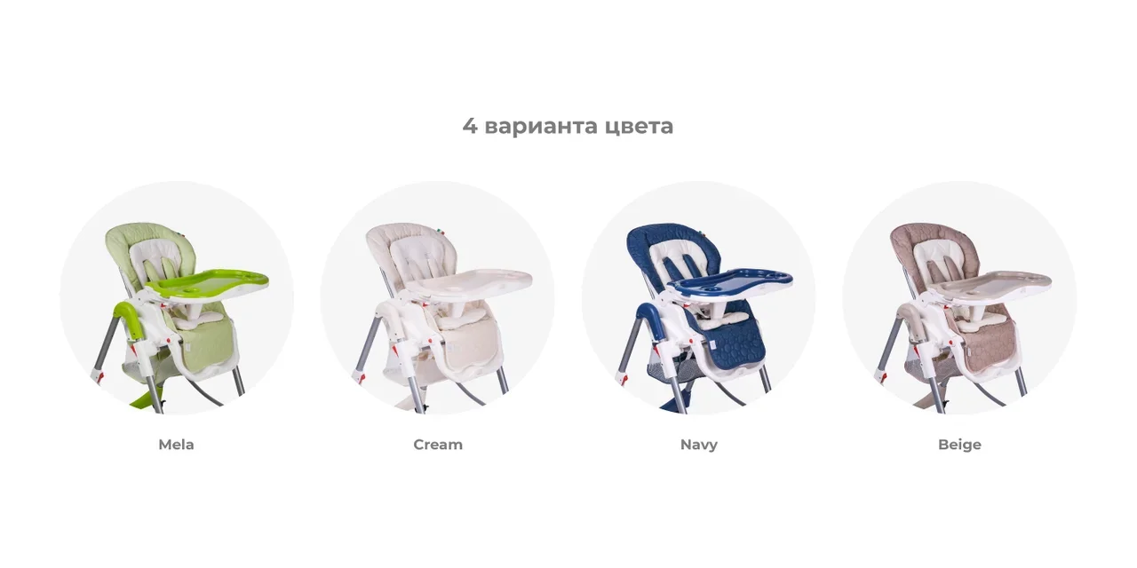 Стульчик для кормления sweet baby royal classic blu