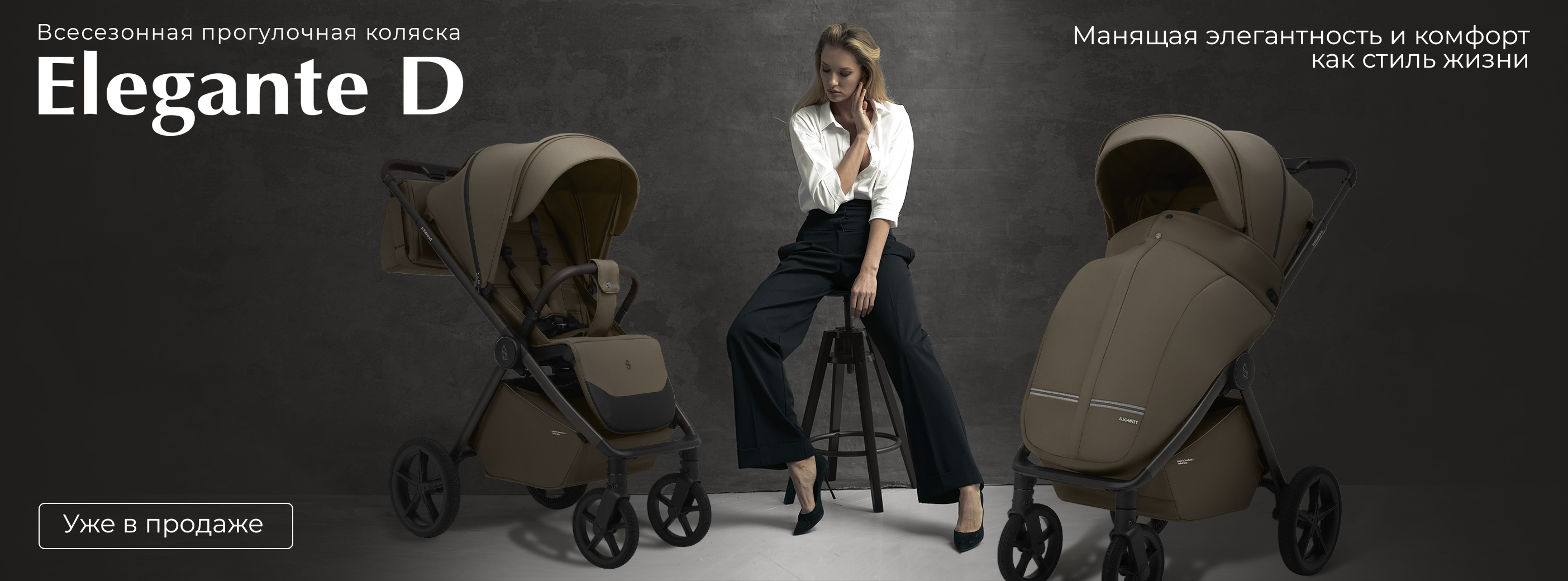 Прогулочная коляска SBL Elegante D